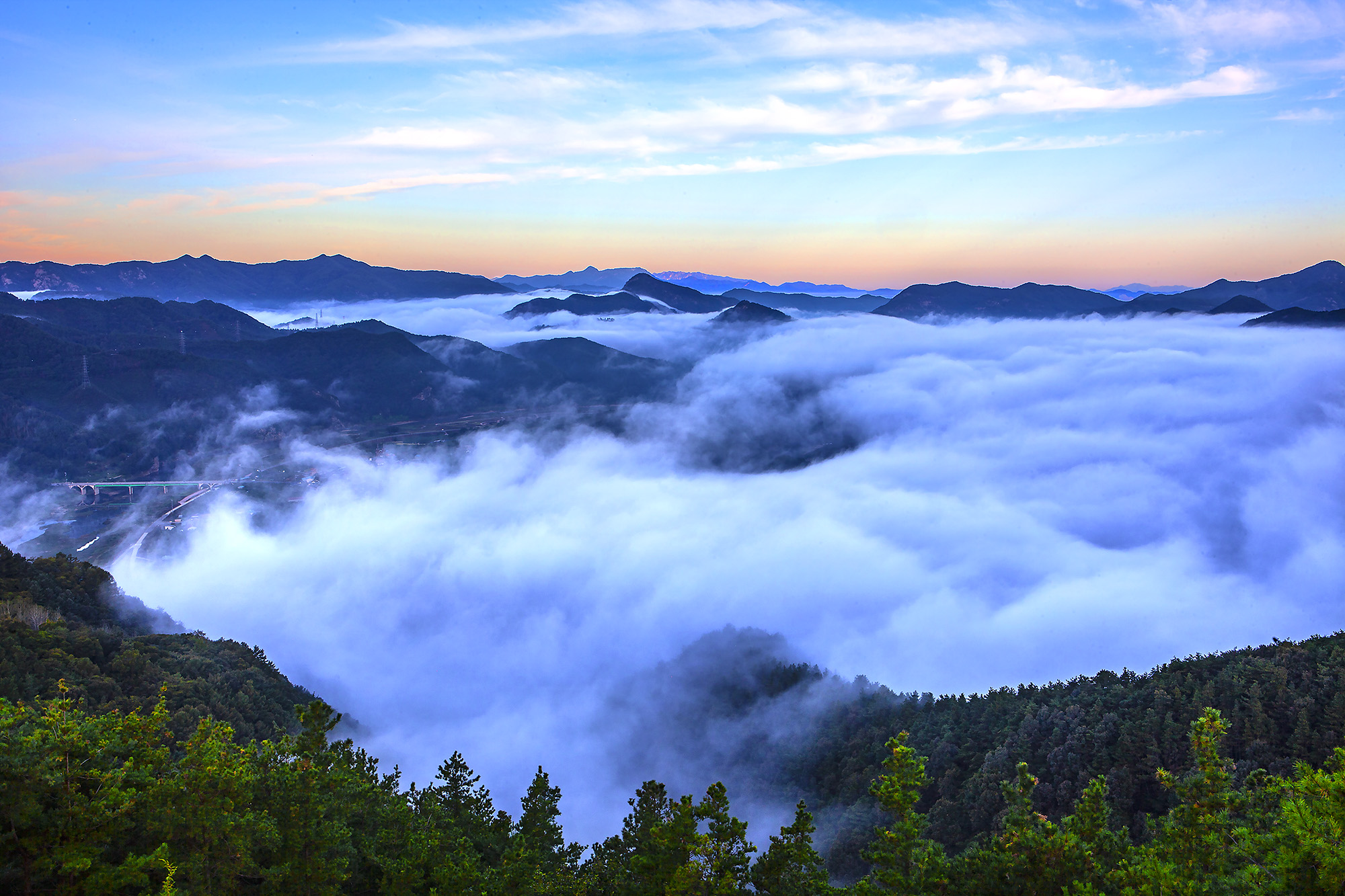 향로산아침