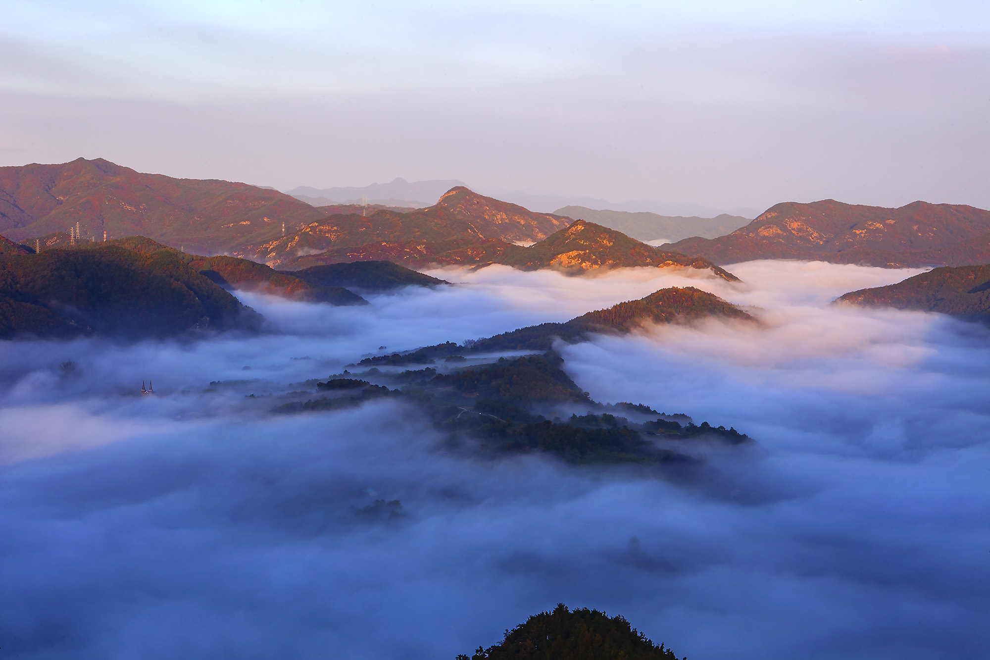 향로산아침