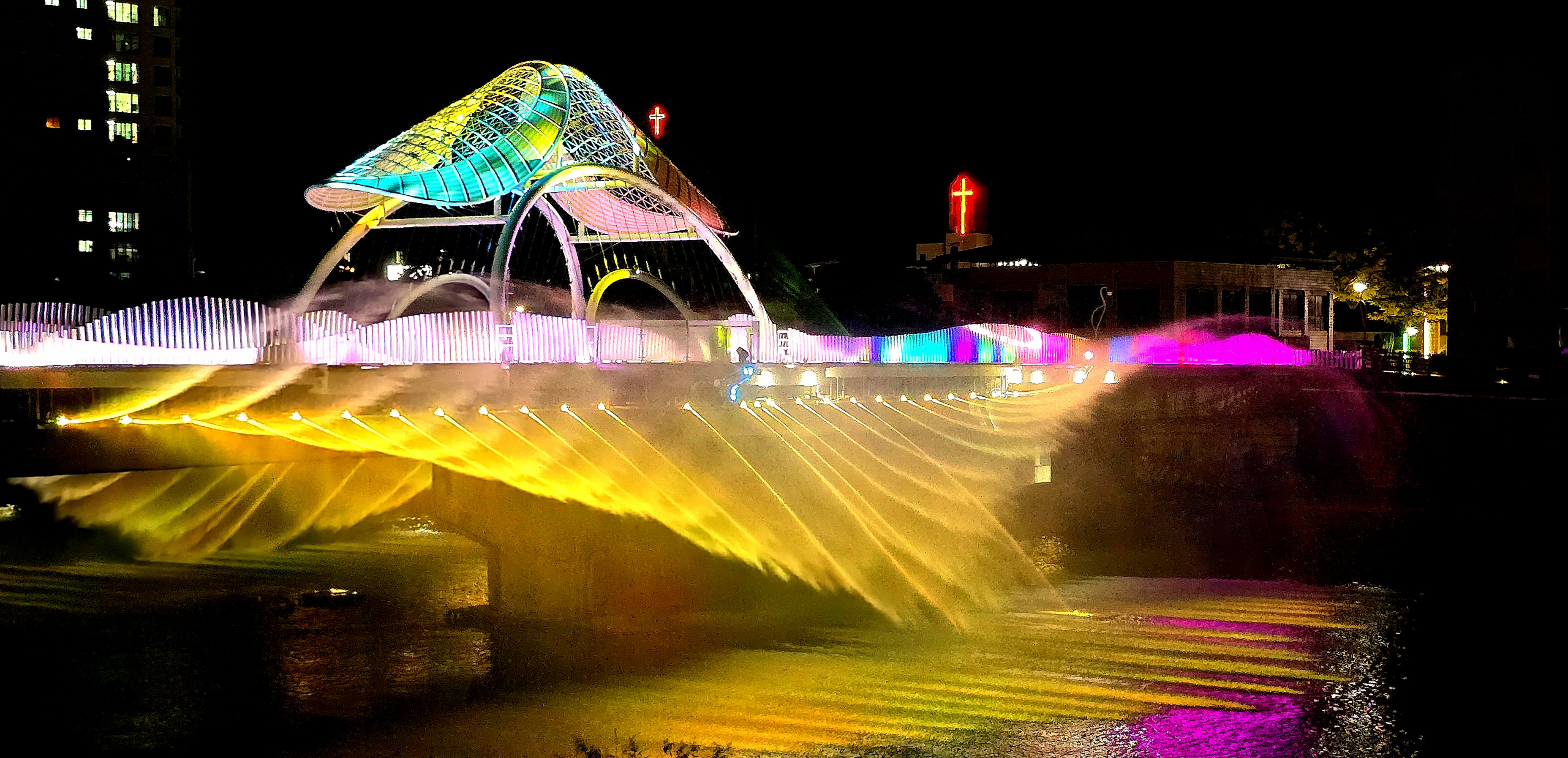 사랑의 다리 분수 쇼1