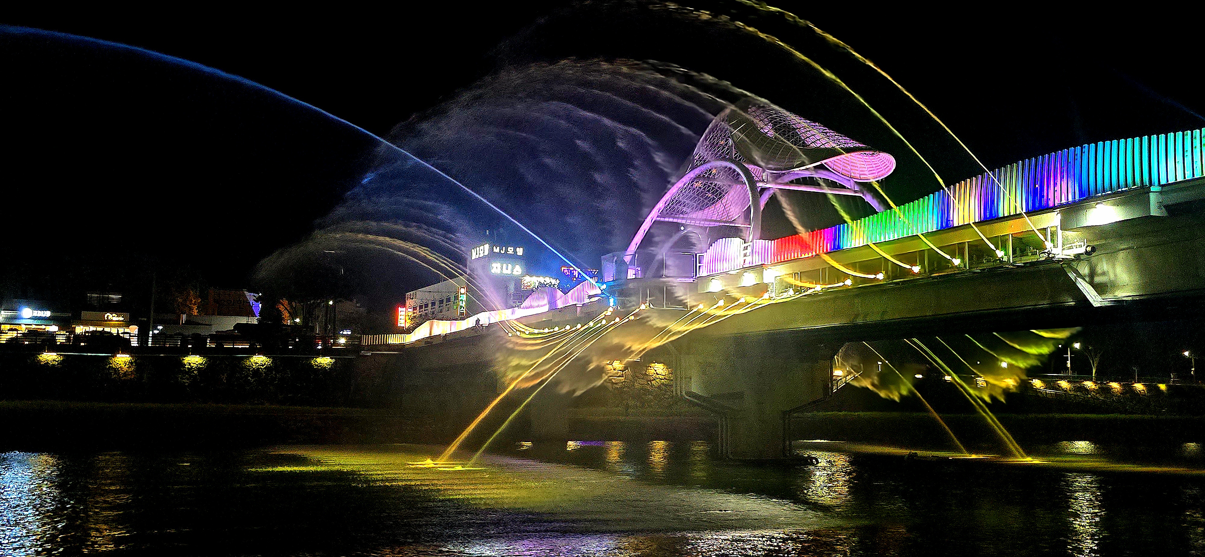 사랑의 다리 분수 쇼2