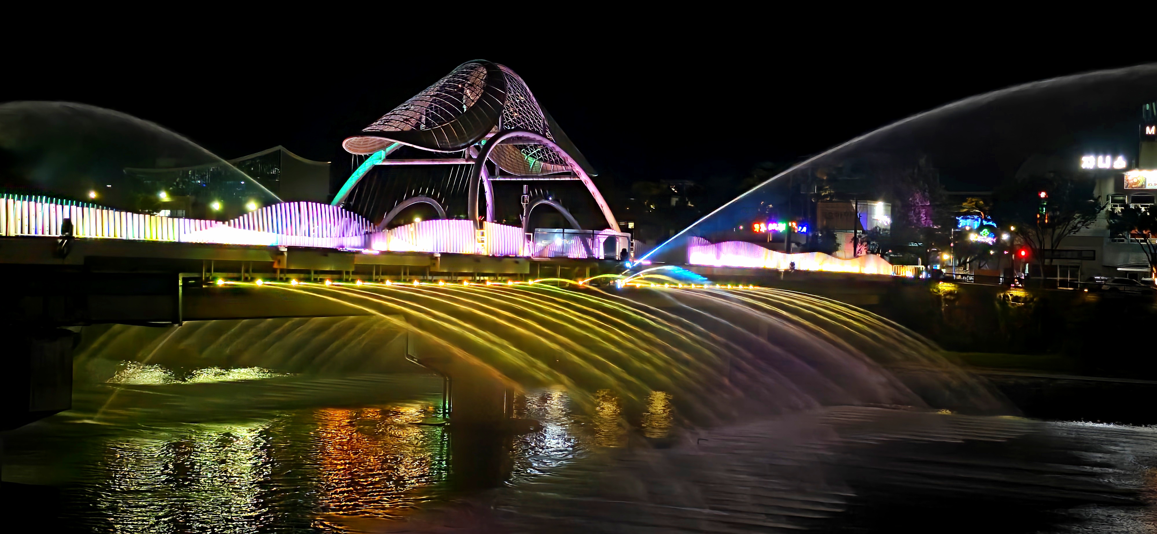 사랑의 다리 분수 쇼3