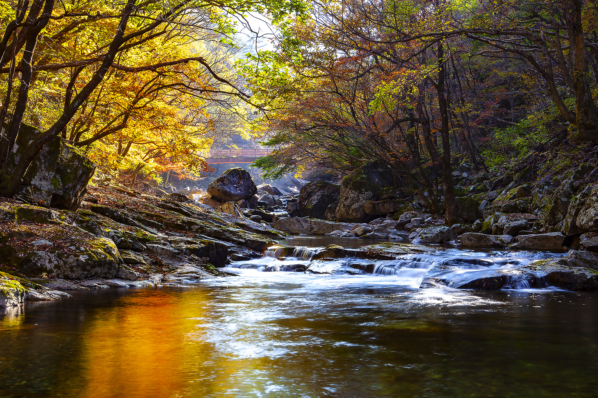 무주구천동의 가을