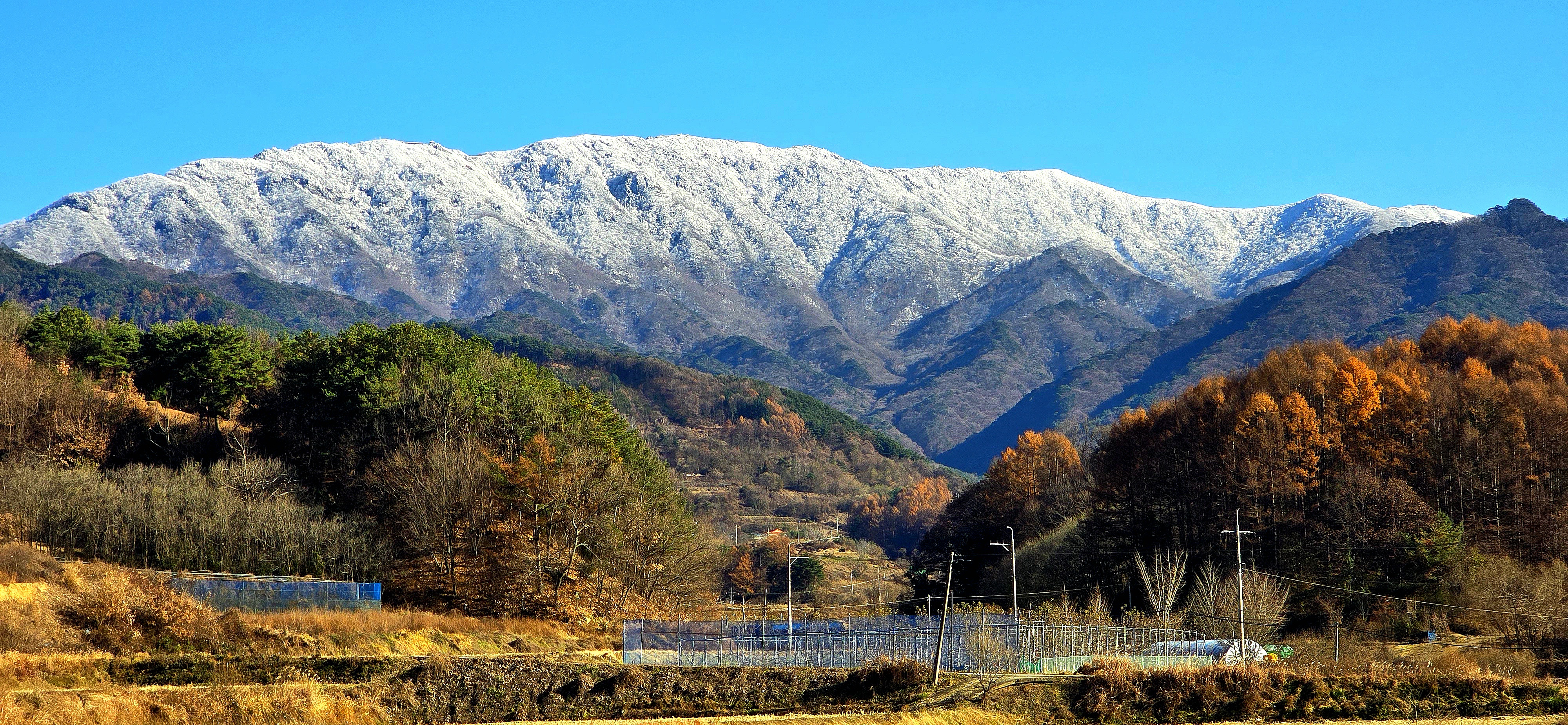 초 겨울의 덕유산